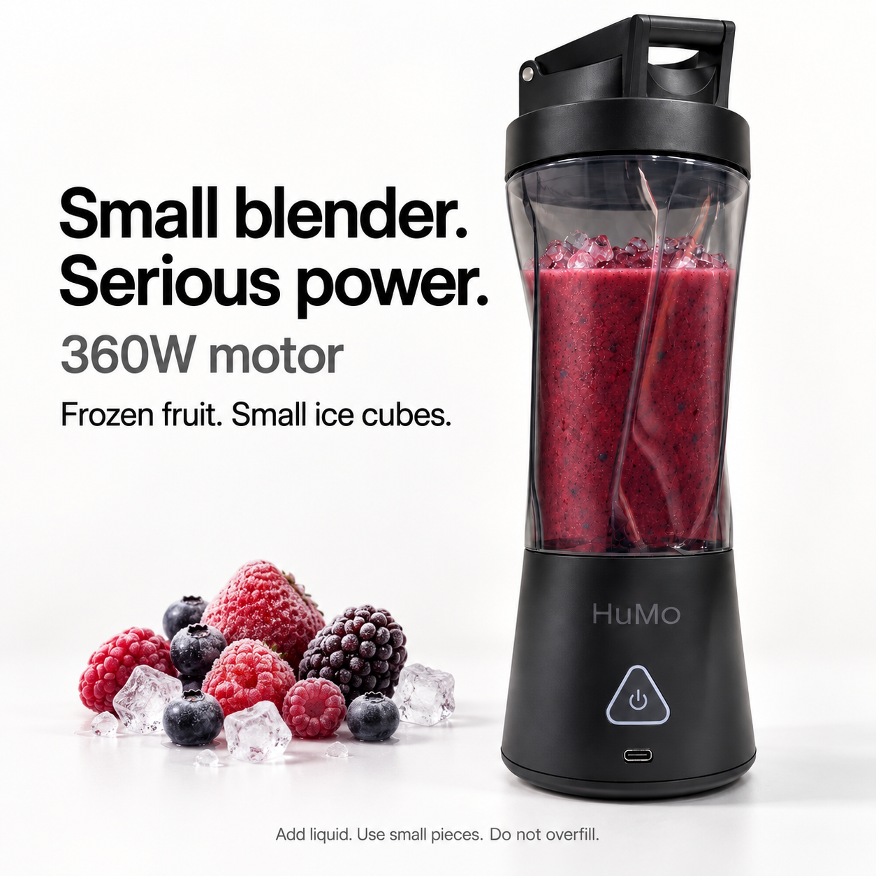 HuMo Pro Portable Blender | 700 ml USB-C Rechargeable - Image 2