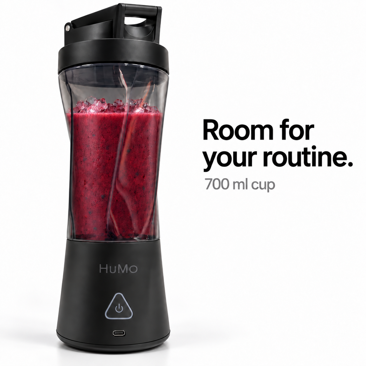 HuMo Pro Portable Blender | 700 ml USB-C Rechargeable - Image 3